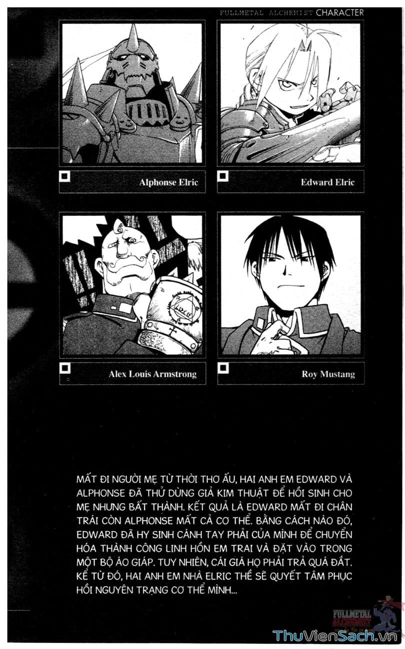 Truyện Tranh Giả Kim Thuật Sư trang 4