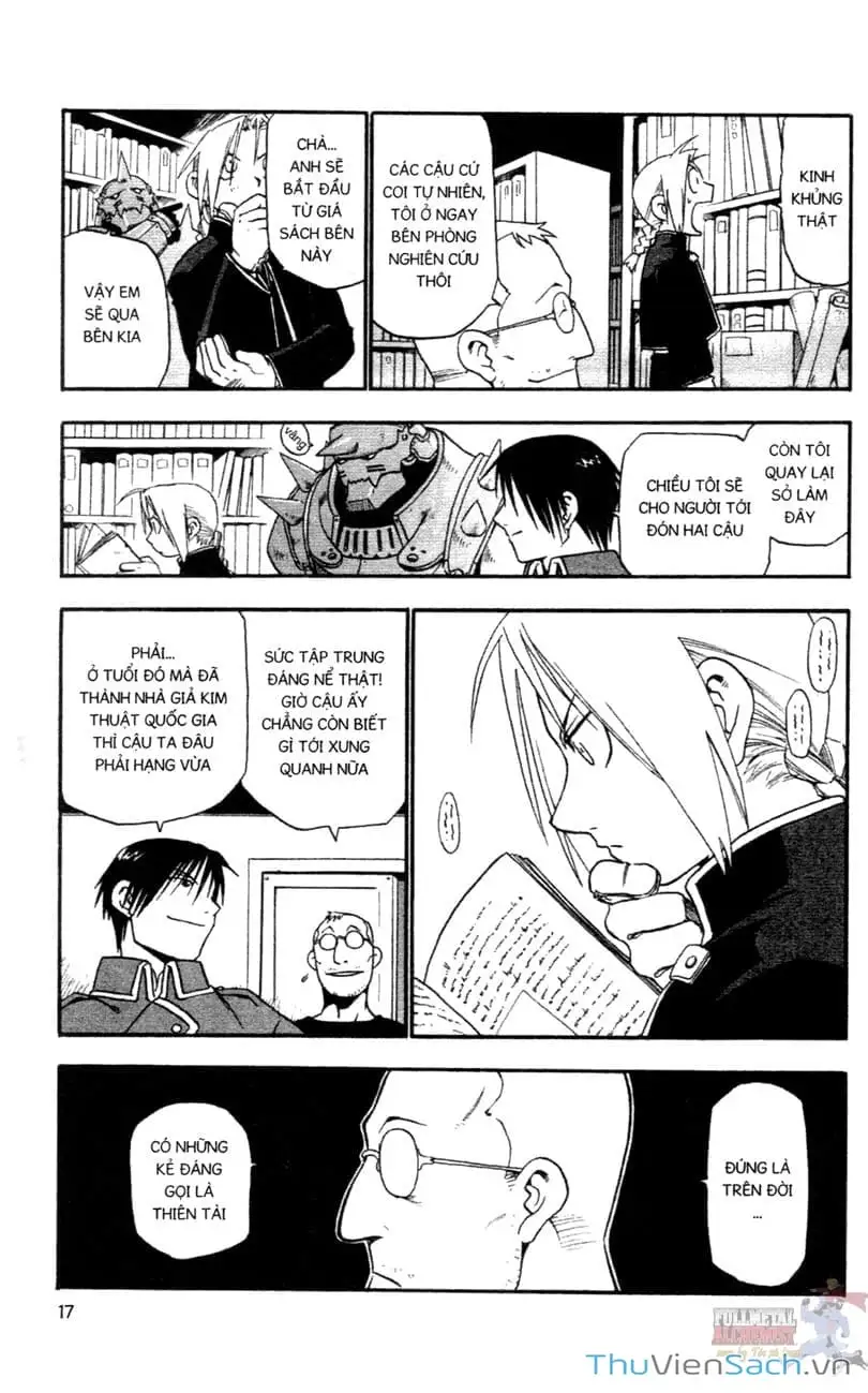 Truyện Tranh Giả Kim Thuật Sư trang 4