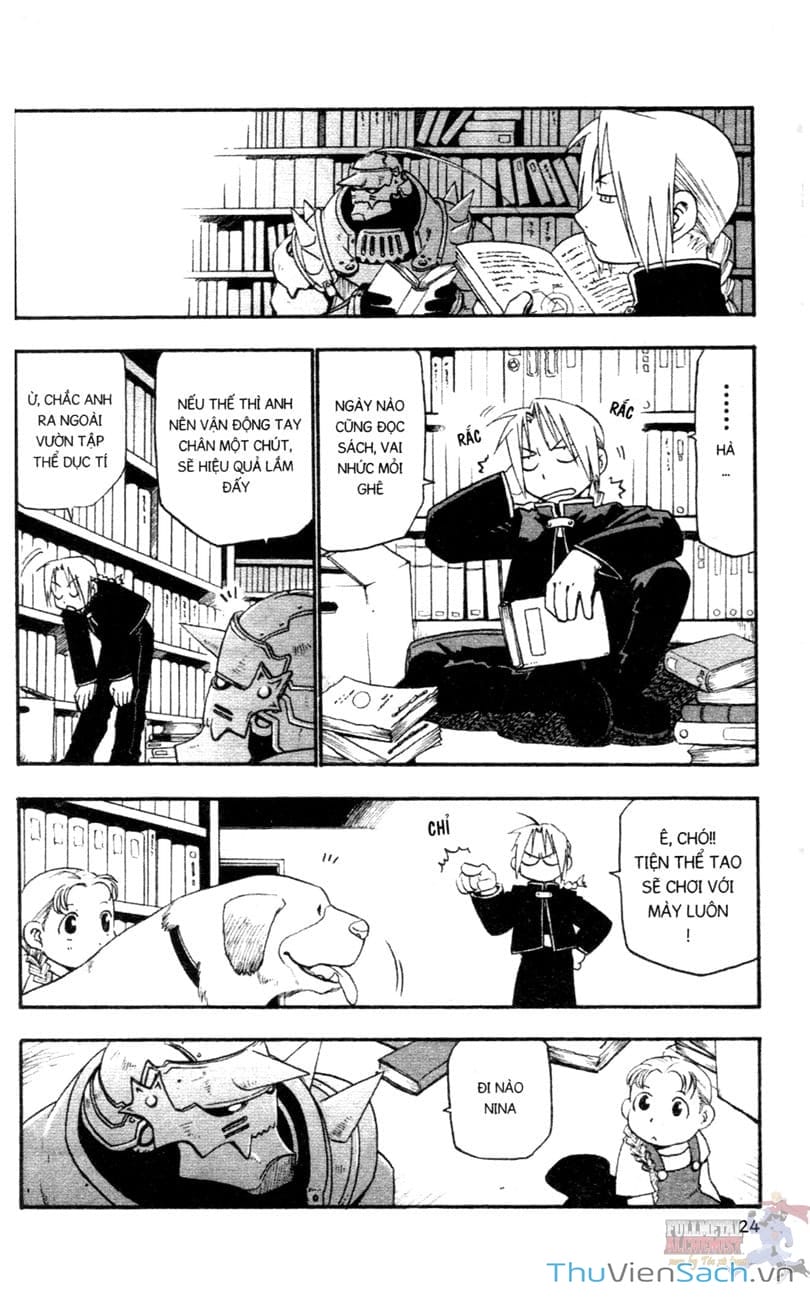 Truyện Tranh Giả Kim Thuật Sư trang 4