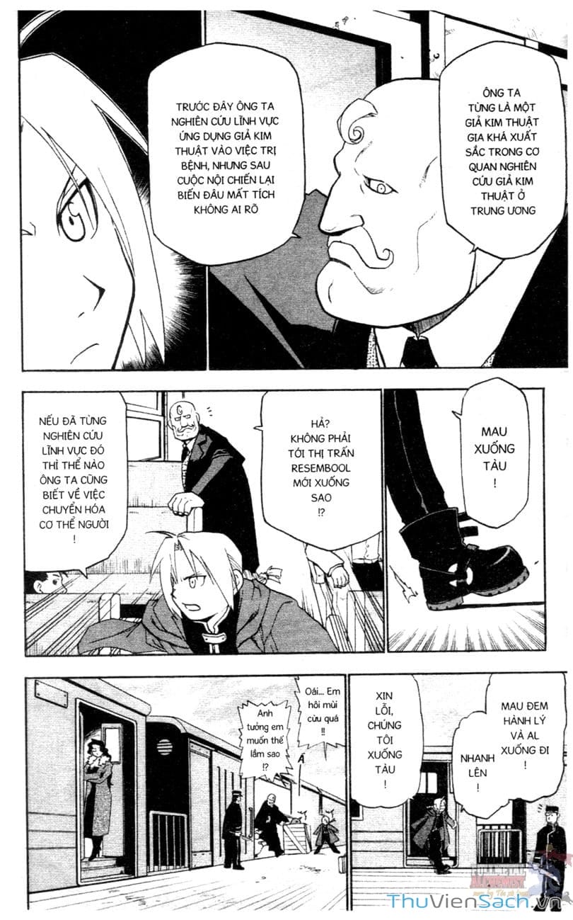 Truyện Tranh Giả Kim Thuật Sư trang 4