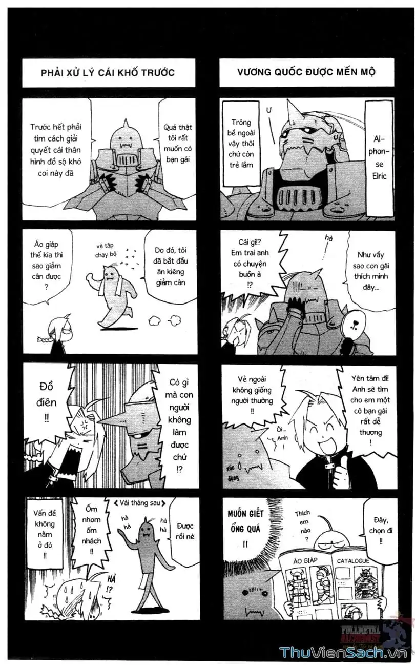 Truyện Tranh Giả Kim Thuật Sư trang 4