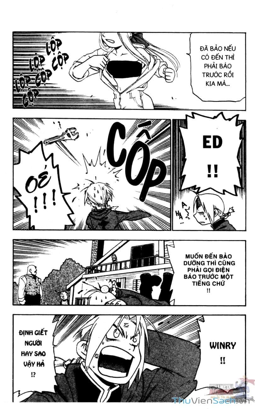 Truyện Tranh Giả Kim Thuật Sư trang 4