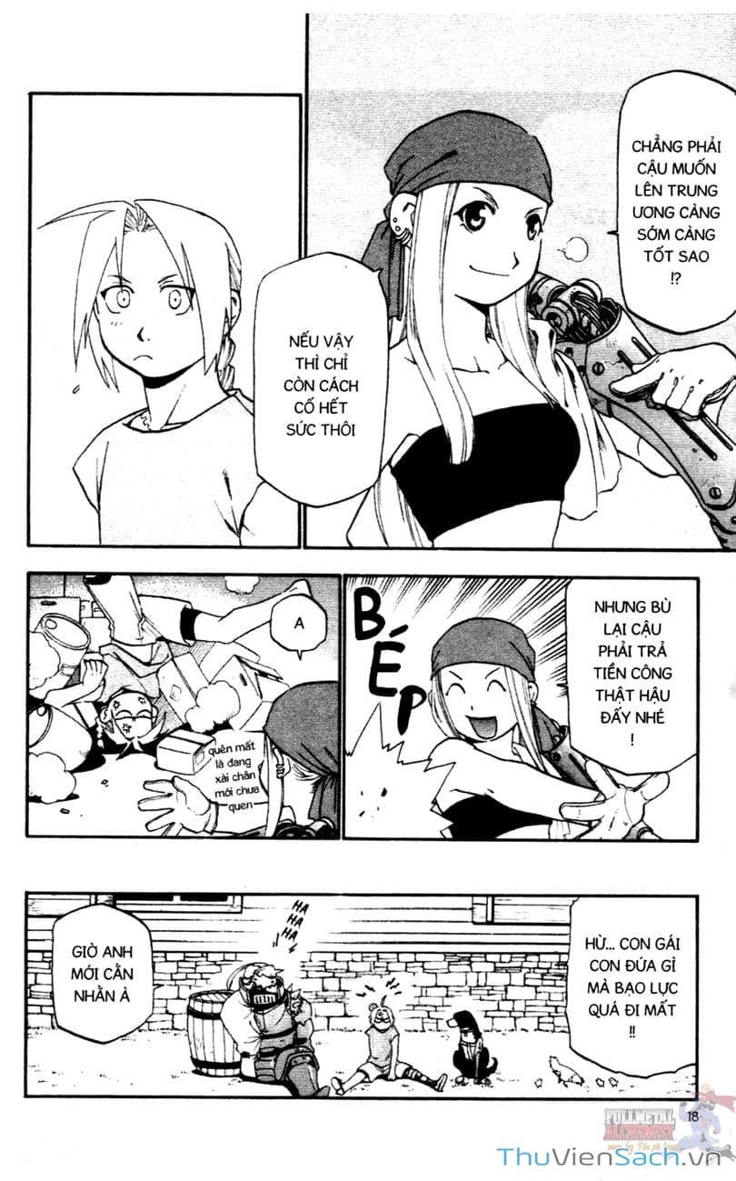 Truyện Tranh Giả Kim Thuật Sư trang 4