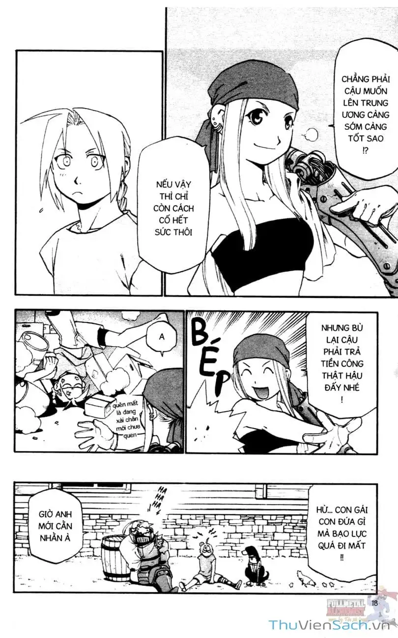 Truyện Tranh Giả Kim Thuật Sư trang 4