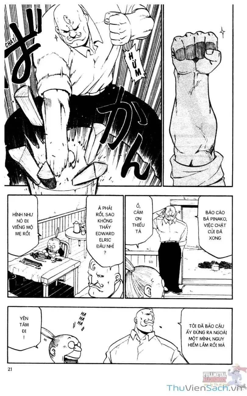 Truyện Tranh Giả Kim Thuật Sư trang 4