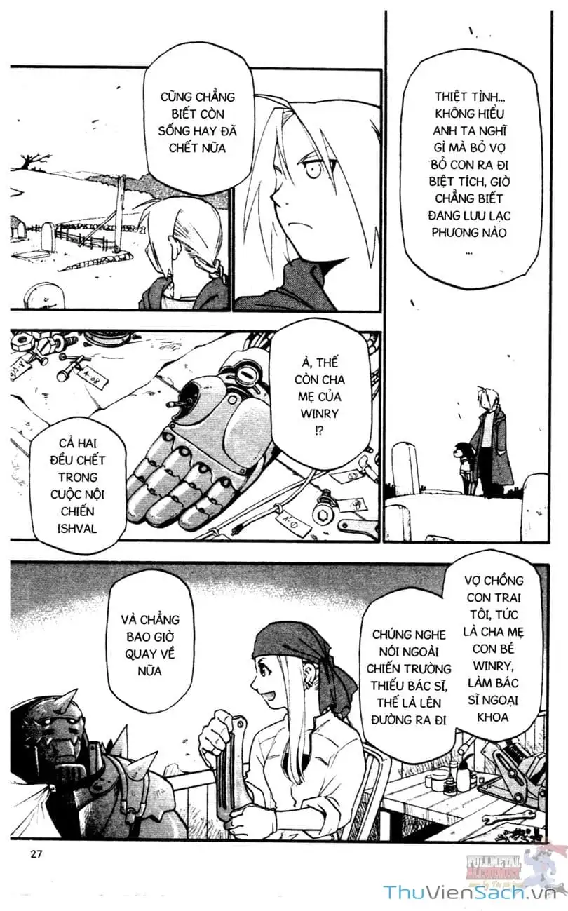 Truyện Tranh Giả Kim Thuật Sư trang 4