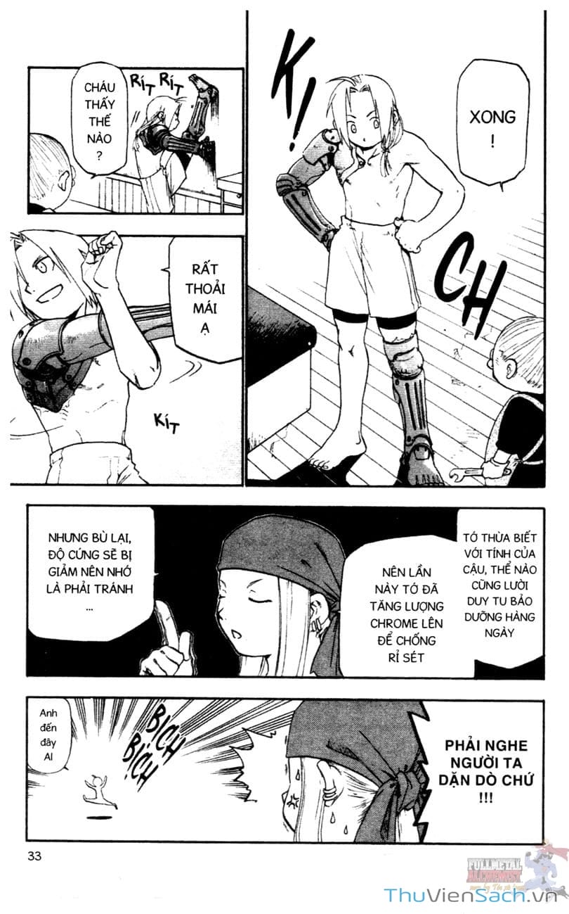 Truyện Tranh Giả Kim Thuật Sư trang 4