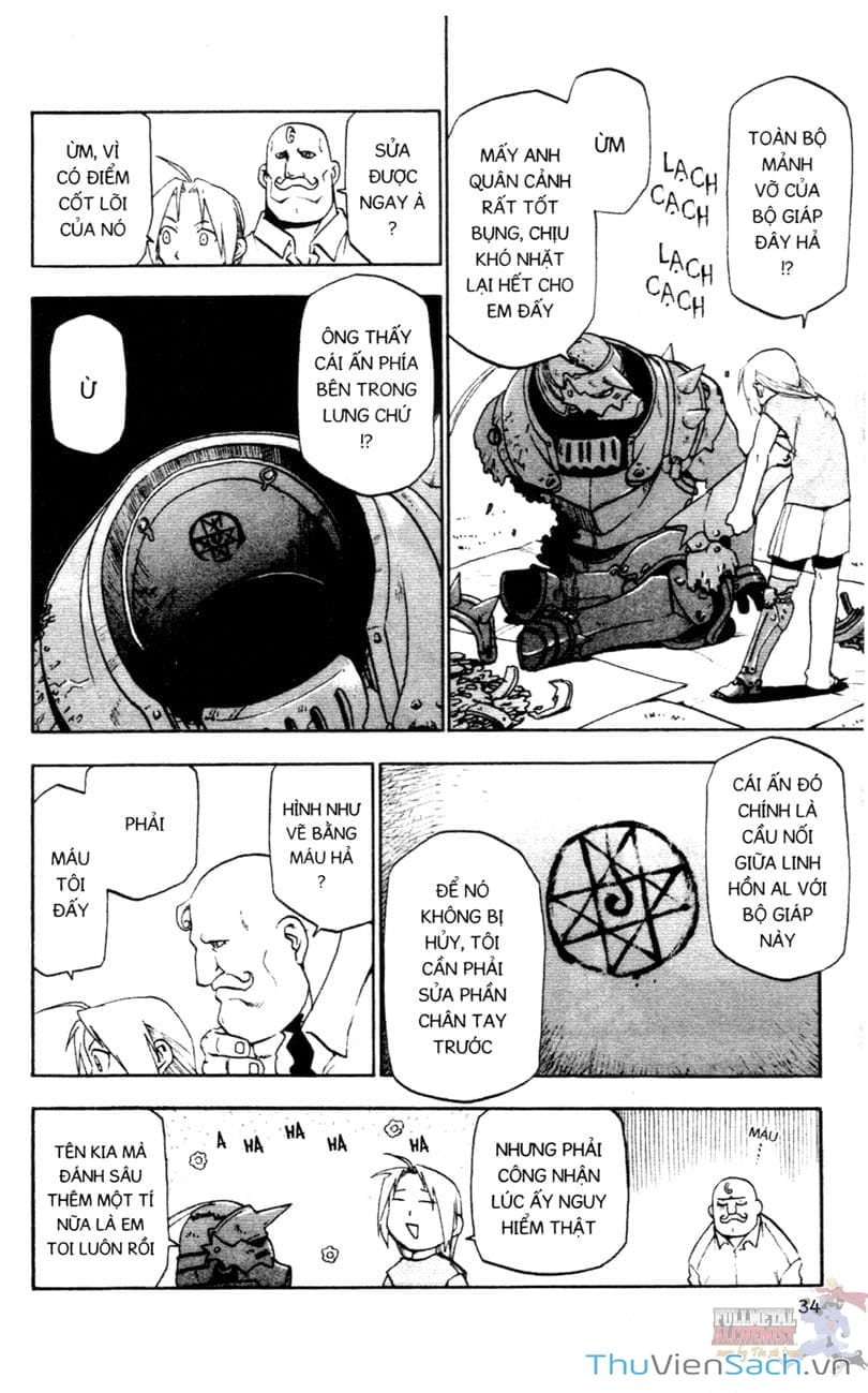 Truyện Tranh Giả Kim Thuật Sư trang 4
