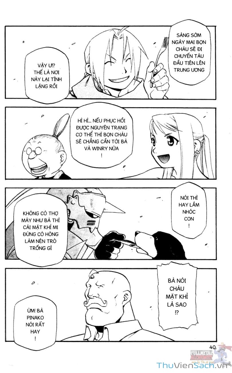 Truyện Tranh Giả Kim Thuật Sư trang 4