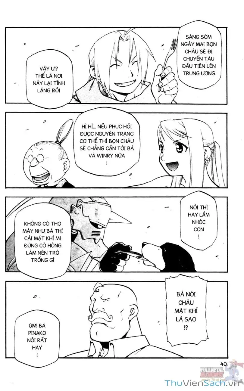 Truyện Tranh Giả Kim Thuật Sư trang 4