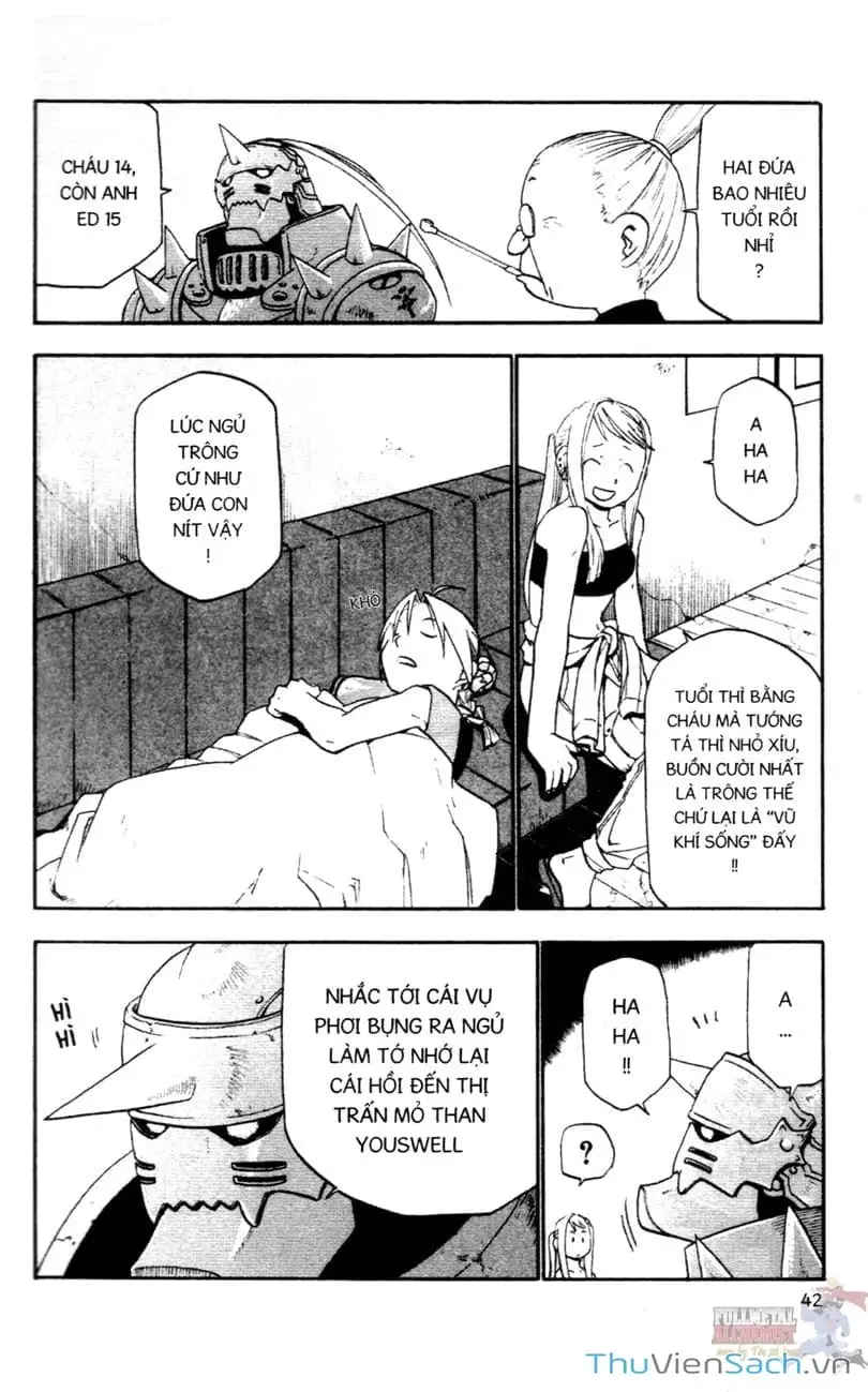 Truyện Tranh Giả Kim Thuật Sư trang 4