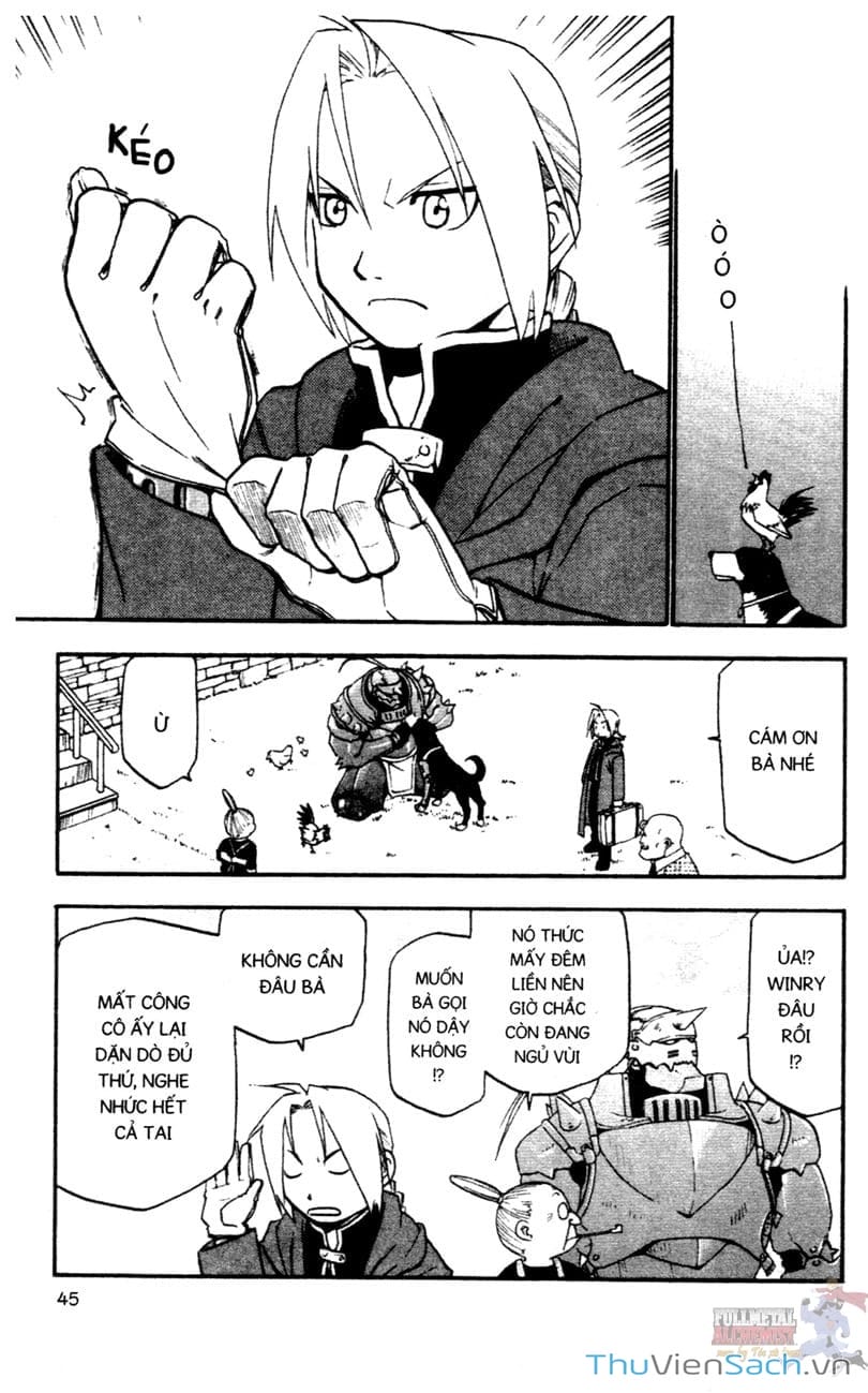 Truyện Tranh Giả Kim Thuật Sư trang 4