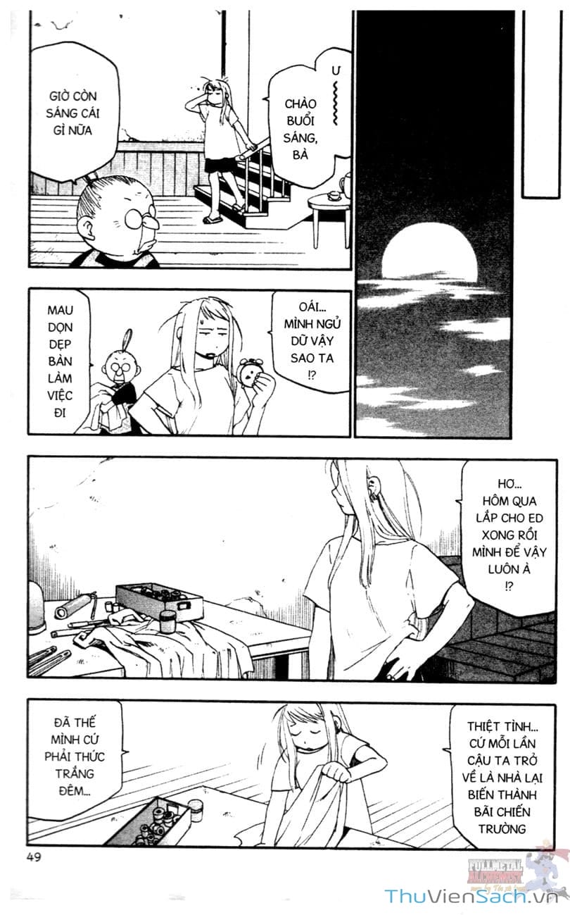 Truyện Tranh Giả Kim Thuật Sư trang 4