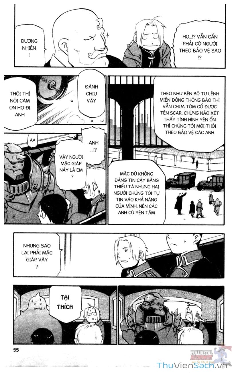 Truyện Tranh Giả Kim Thuật Sư trang 4