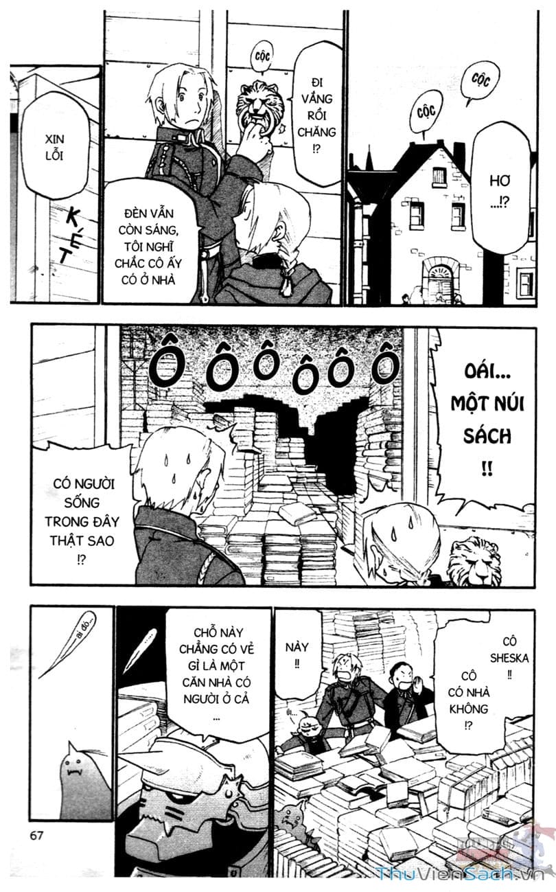 Truyện Tranh Giả Kim Thuật Sư trang 4