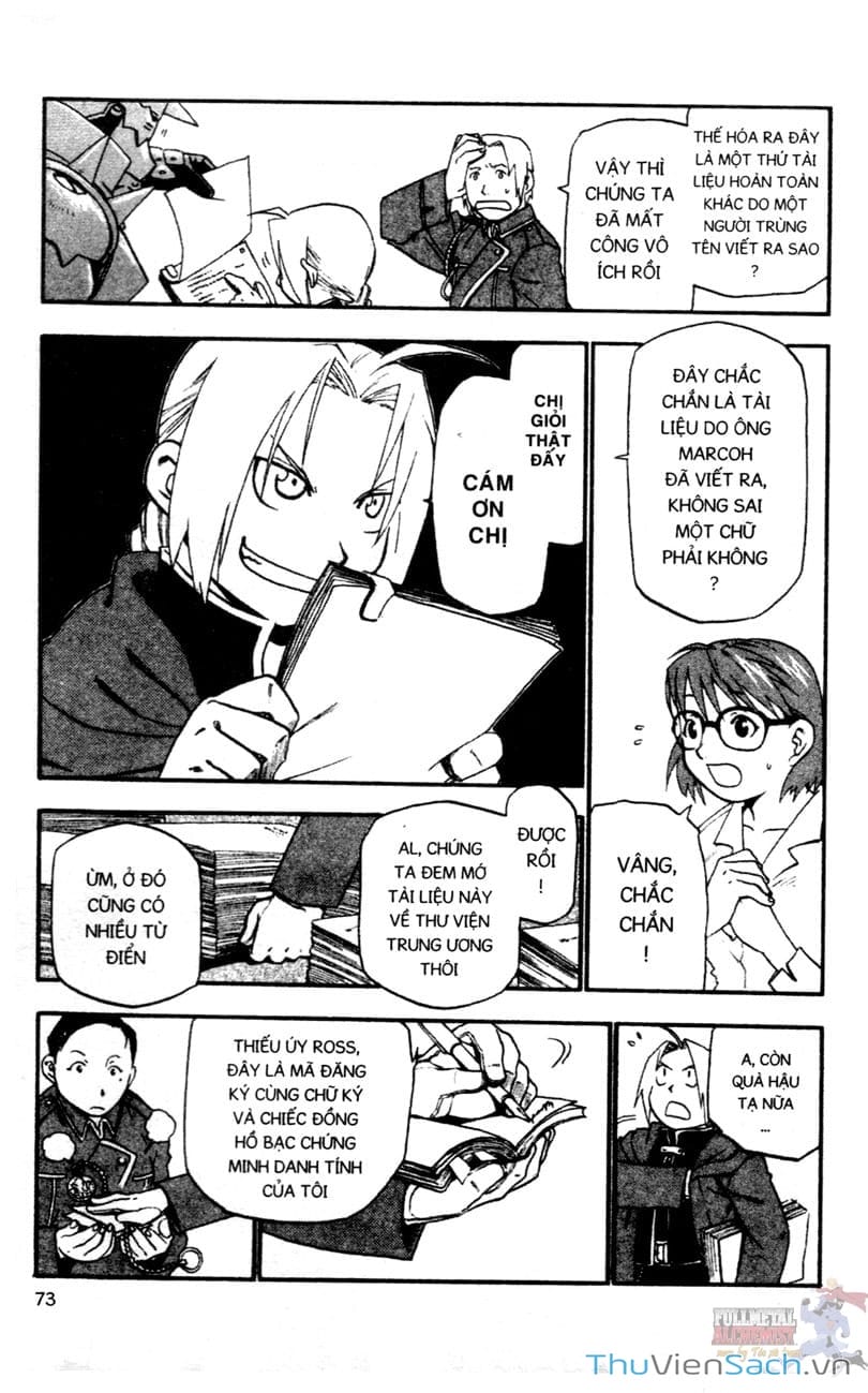 Truyện Tranh Giả Kim Thuật Sư trang 4