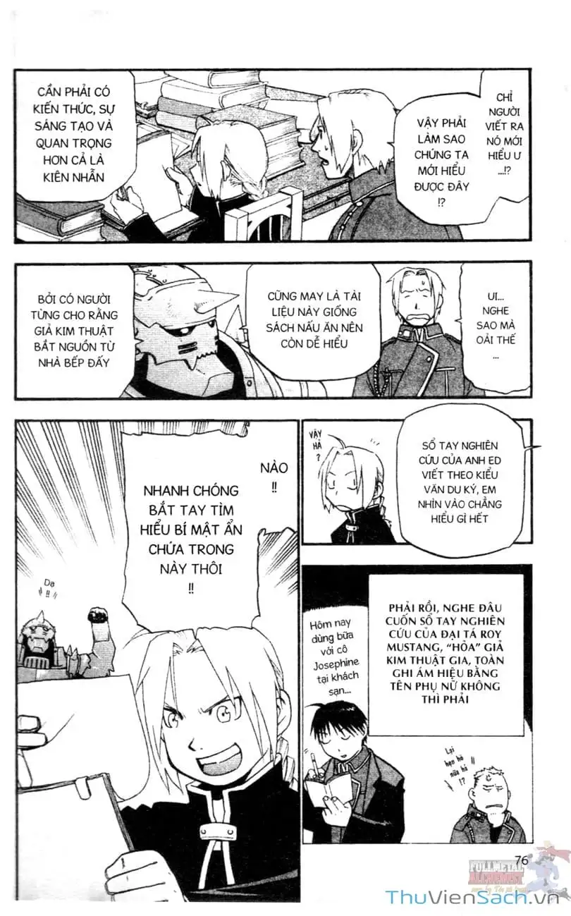 Truyện Tranh Giả Kim Thuật Sư trang 4