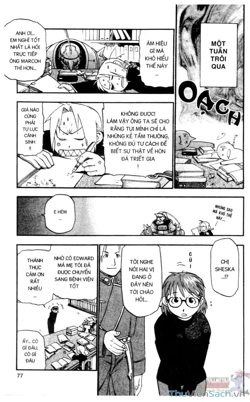 Truyện Tranh Giả Kim Thuật Sư trang 4