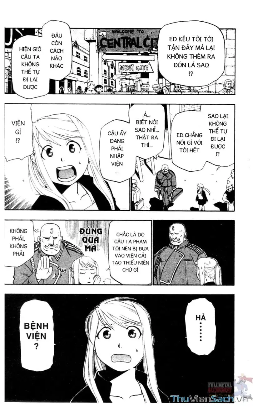 Truyện Tranh Giả Kim Thuật Sư trang 4