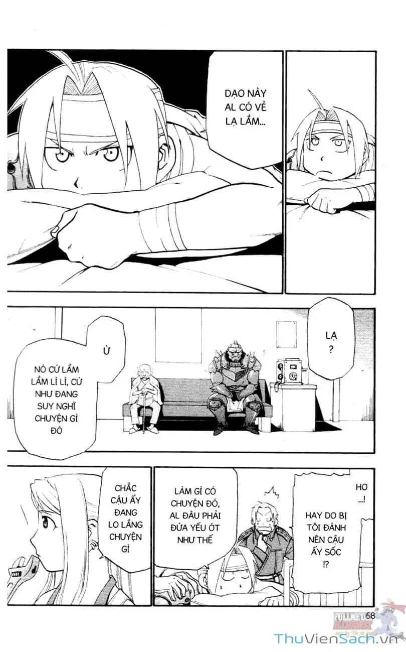 Truyện Tranh Giả Kim Thuật Sư trang 4