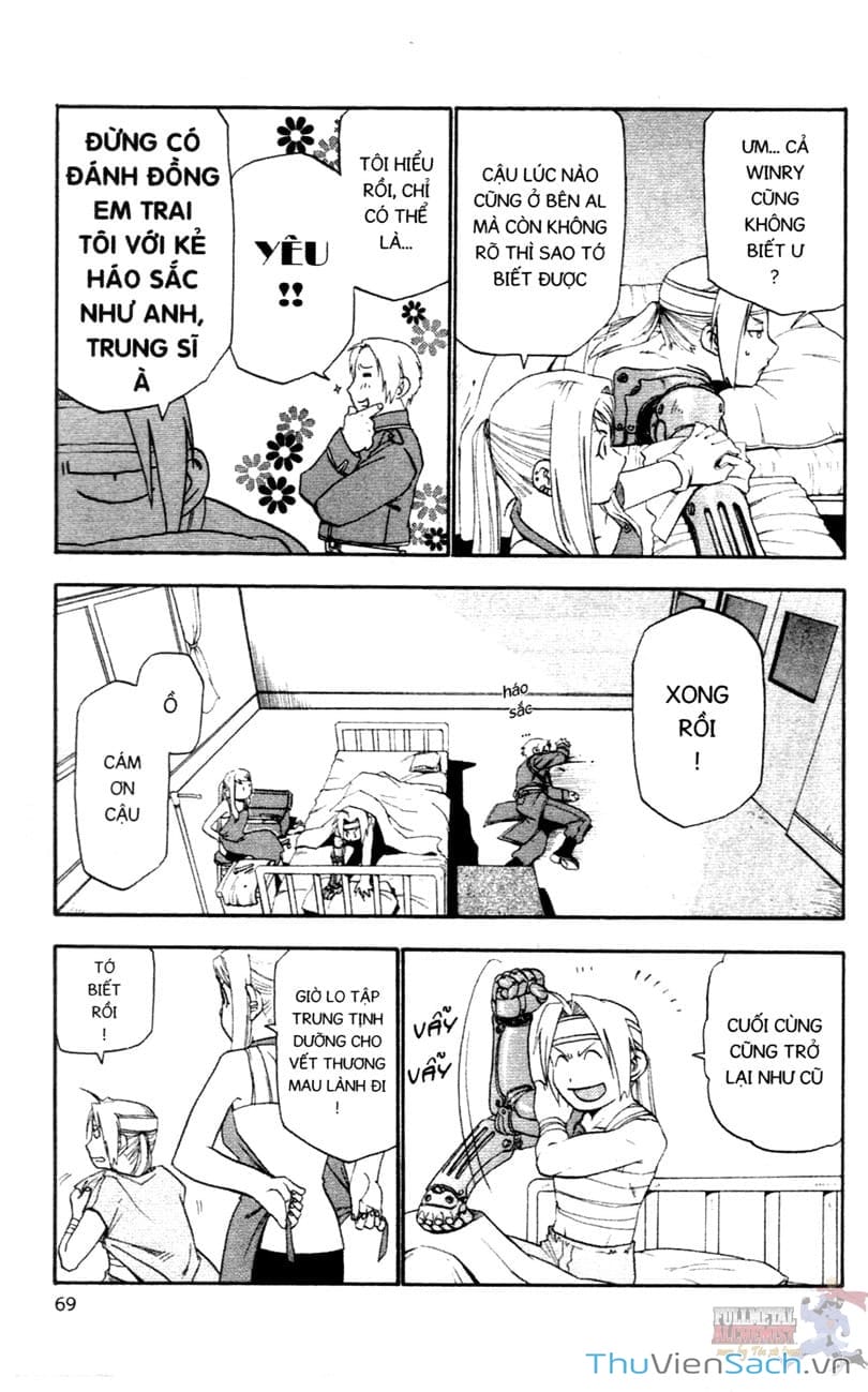 Truyện Tranh Giả Kim Thuật Sư trang 4