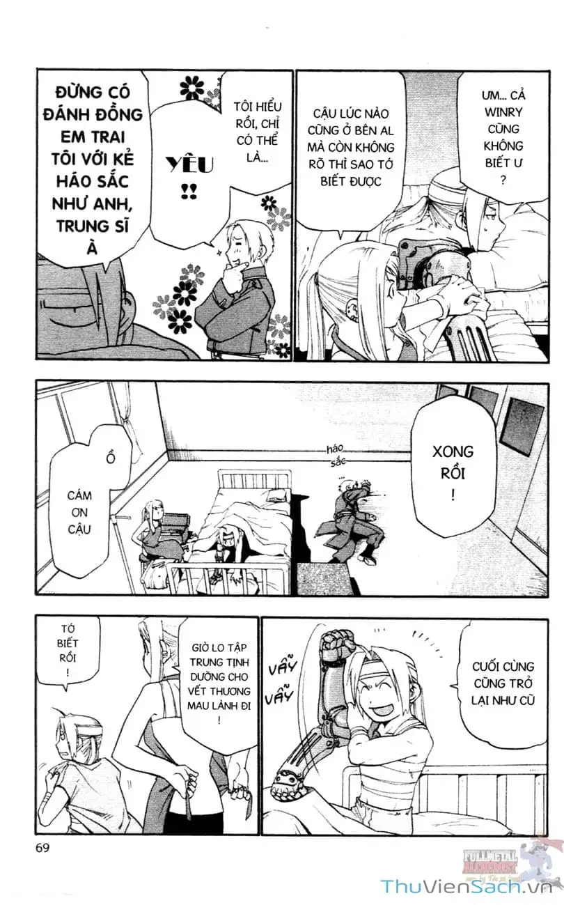 Truyện Tranh Giả Kim Thuật Sư trang 4