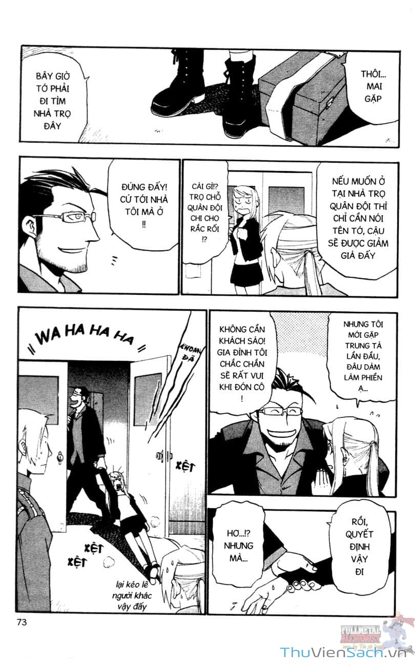 Truyện Tranh Giả Kim Thuật Sư trang 4