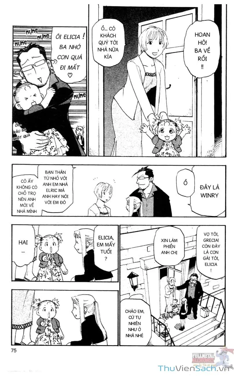 Truyện Tranh Giả Kim Thuật Sư trang 4