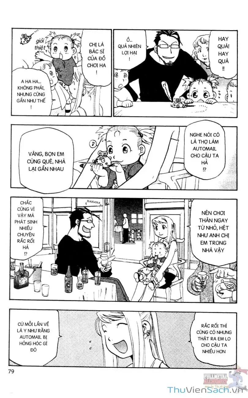 Truyện Tranh Giả Kim Thuật Sư trang 4