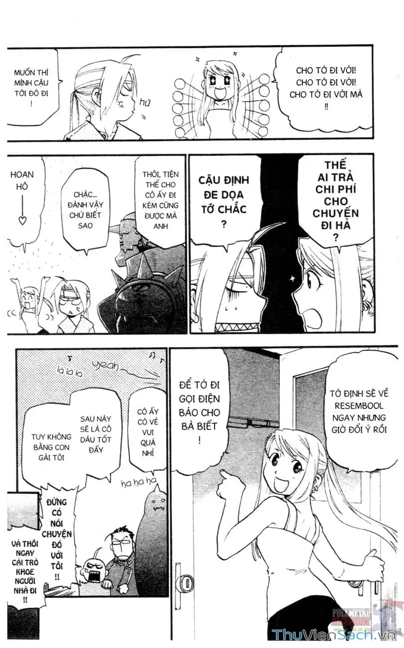 Truyện Tranh Giả Kim Thuật Sư trang 4