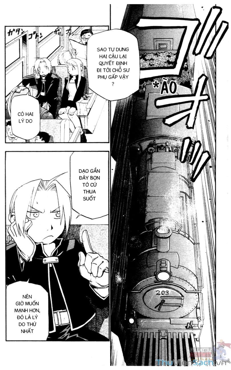 Truyện Tranh Giả Kim Thuật Sư trang 4