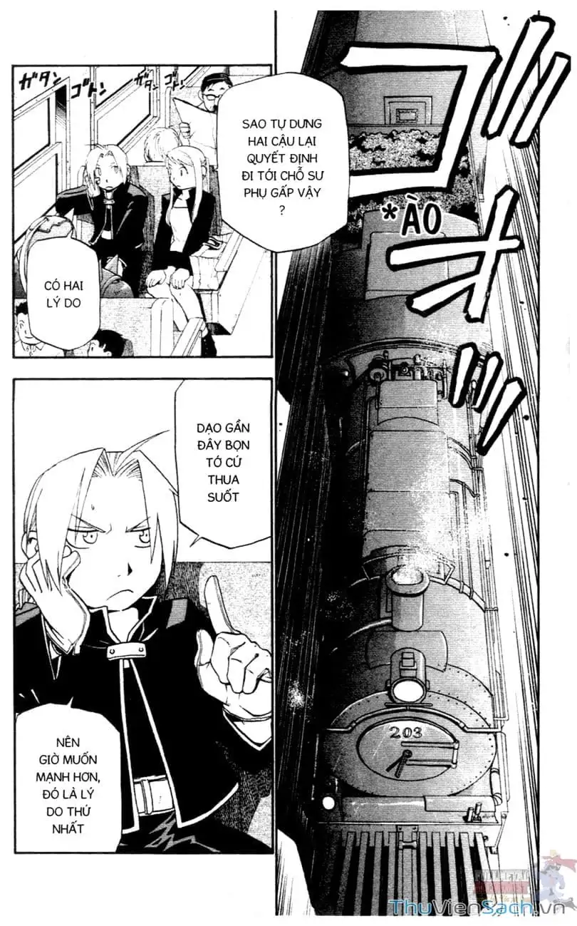 Truyện Tranh Giả Kim Thuật Sư trang 4