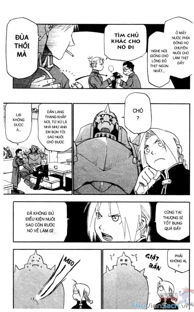 Truyện Tranh Giả Kim Thuật Sư trang 4