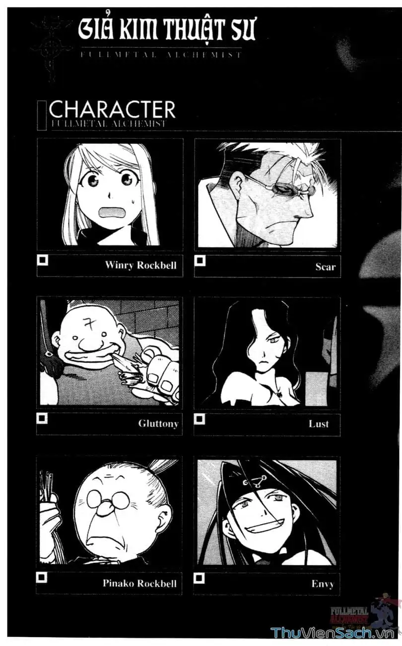 Truyện Tranh Giả Kim Thuật Sư trang 4