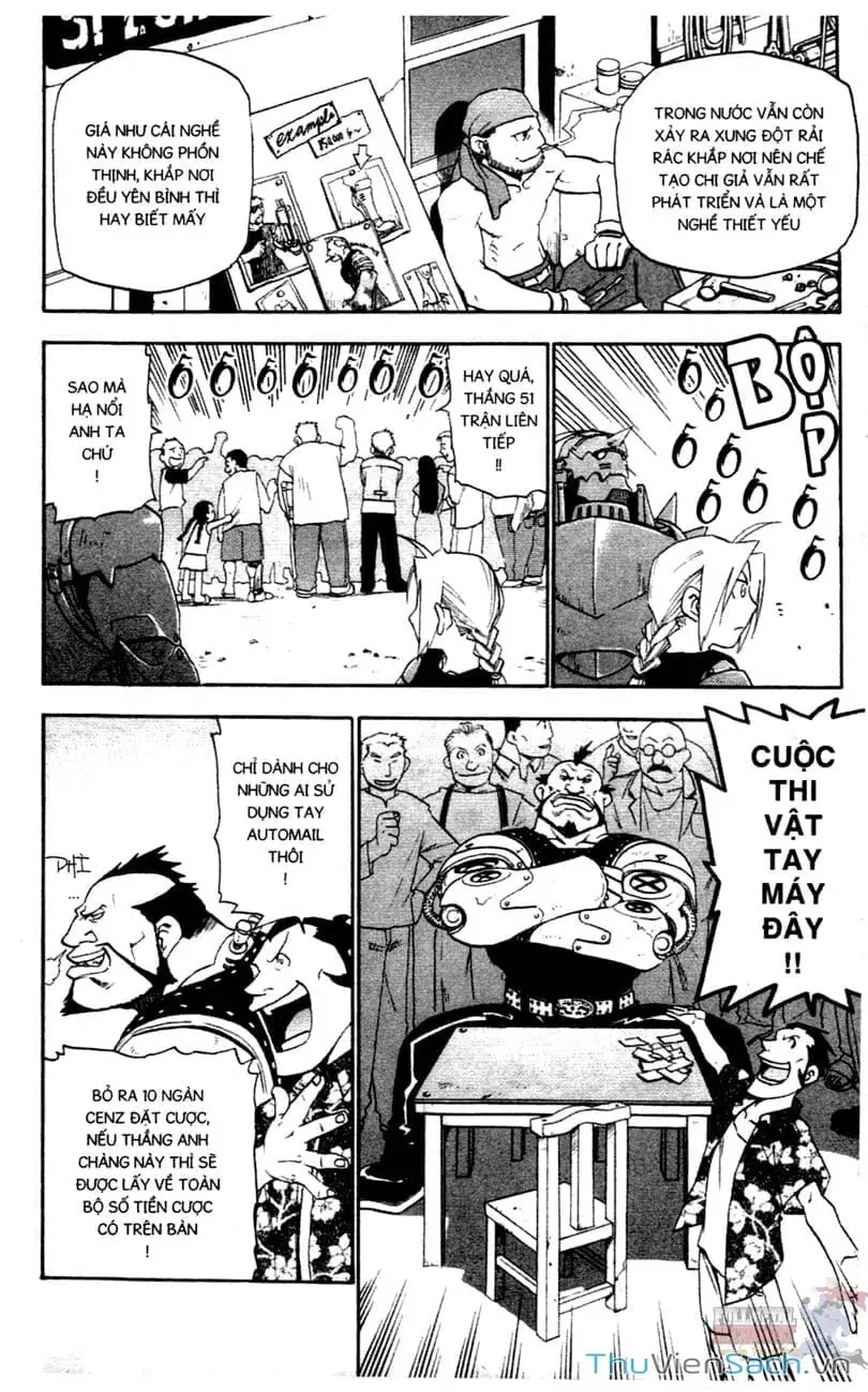 Truyện Tranh Giả Kim Thuật Sư trang 4