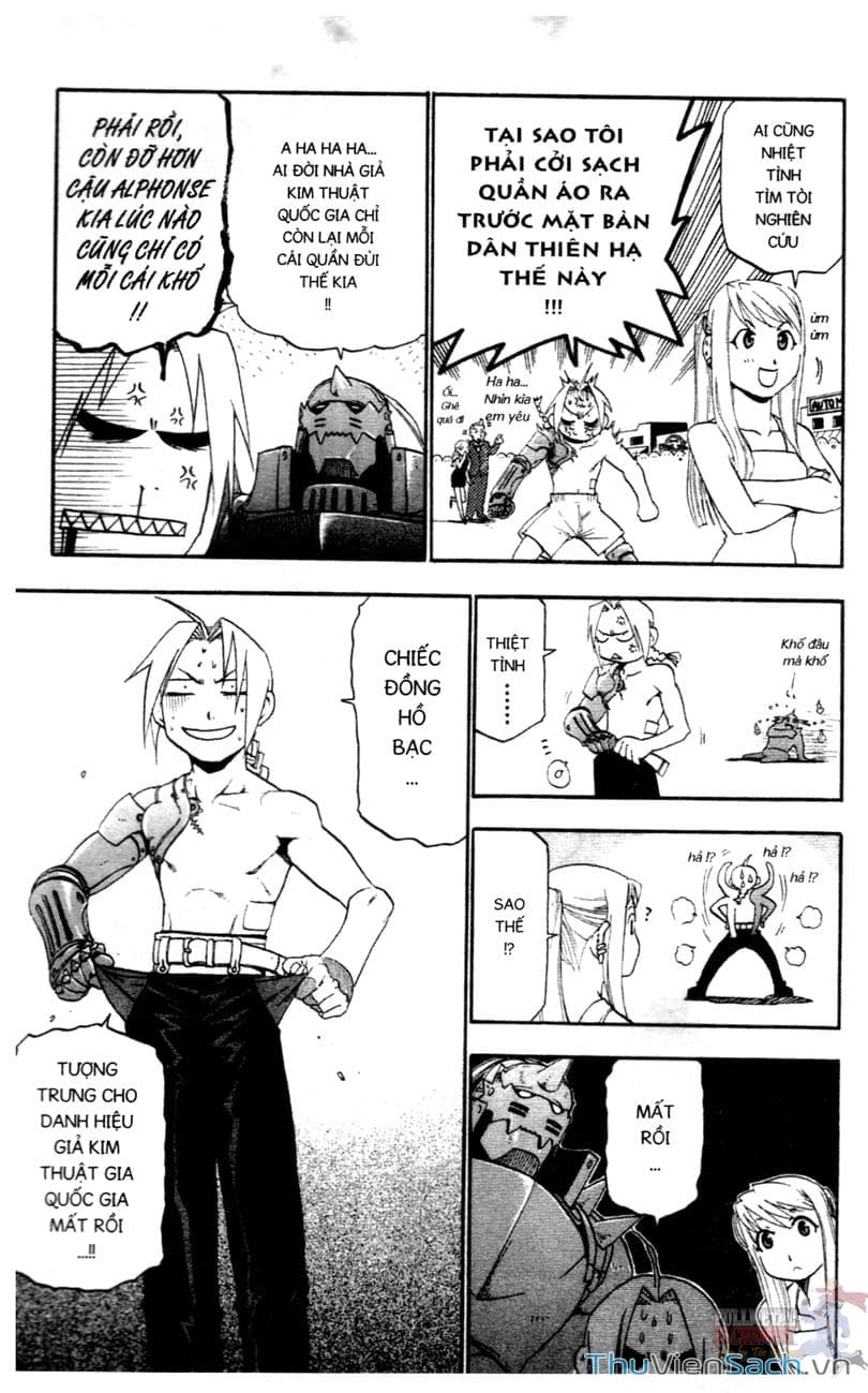 Truyện Tranh Giả Kim Thuật Sư trang 4