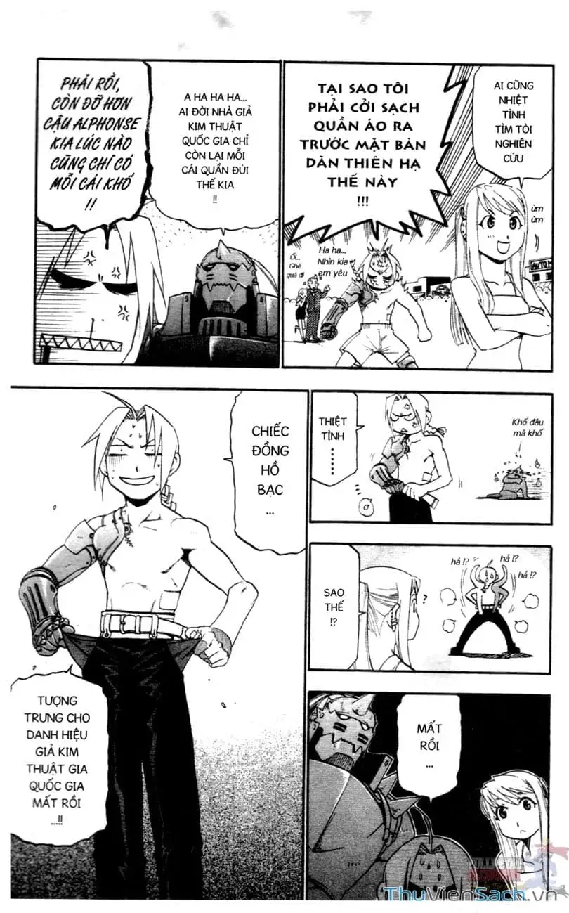 Truyện Tranh Giả Kim Thuật Sư trang 4
