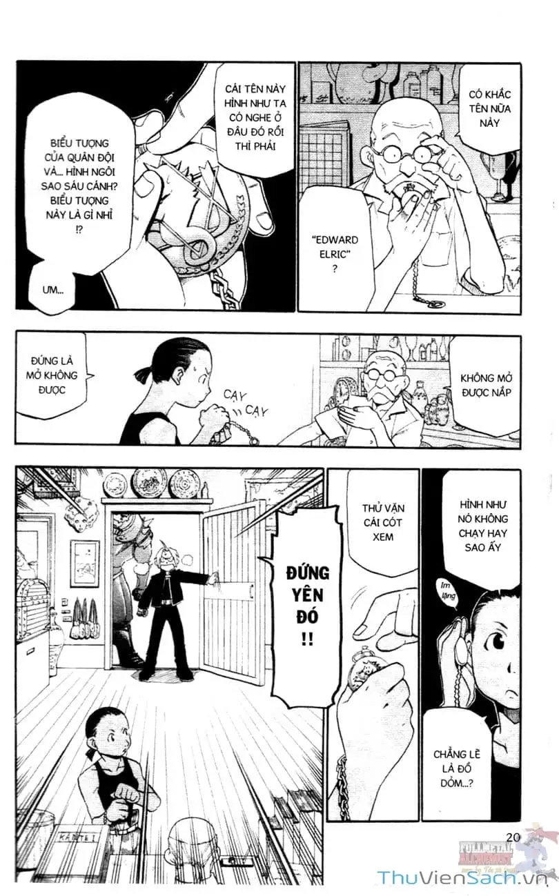 Truyện Tranh Giả Kim Thuật Sư trang 4