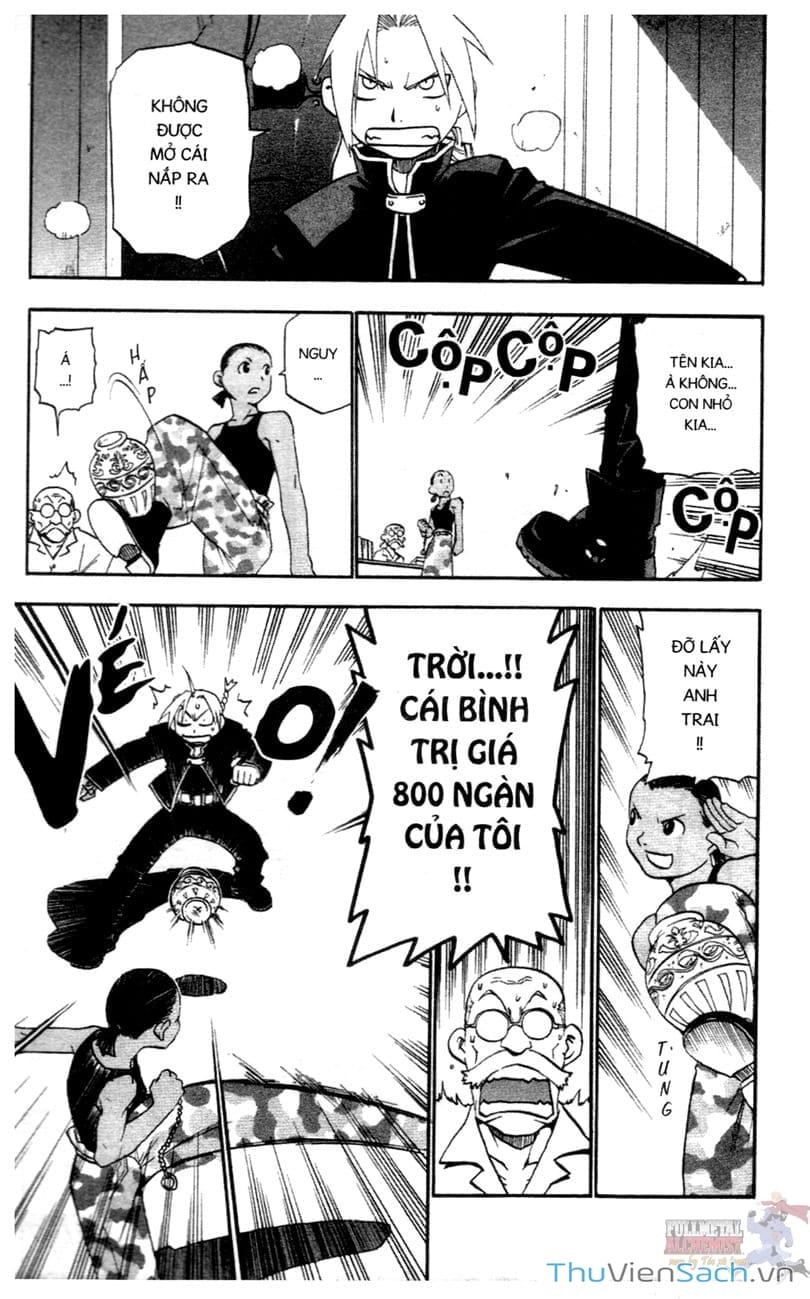Truyện Tranh Giả Kim Thuật Sư trang 4