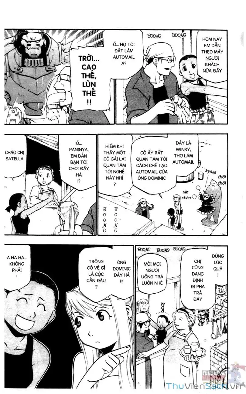 Truyện Tranh Giả Kim Thuật Sư trang 4