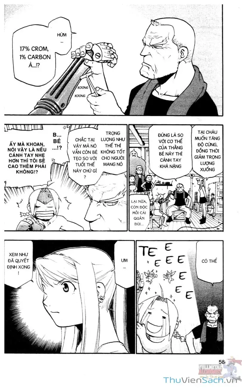 Truyện Tranh Giả Kim Thuật Sư trang 4