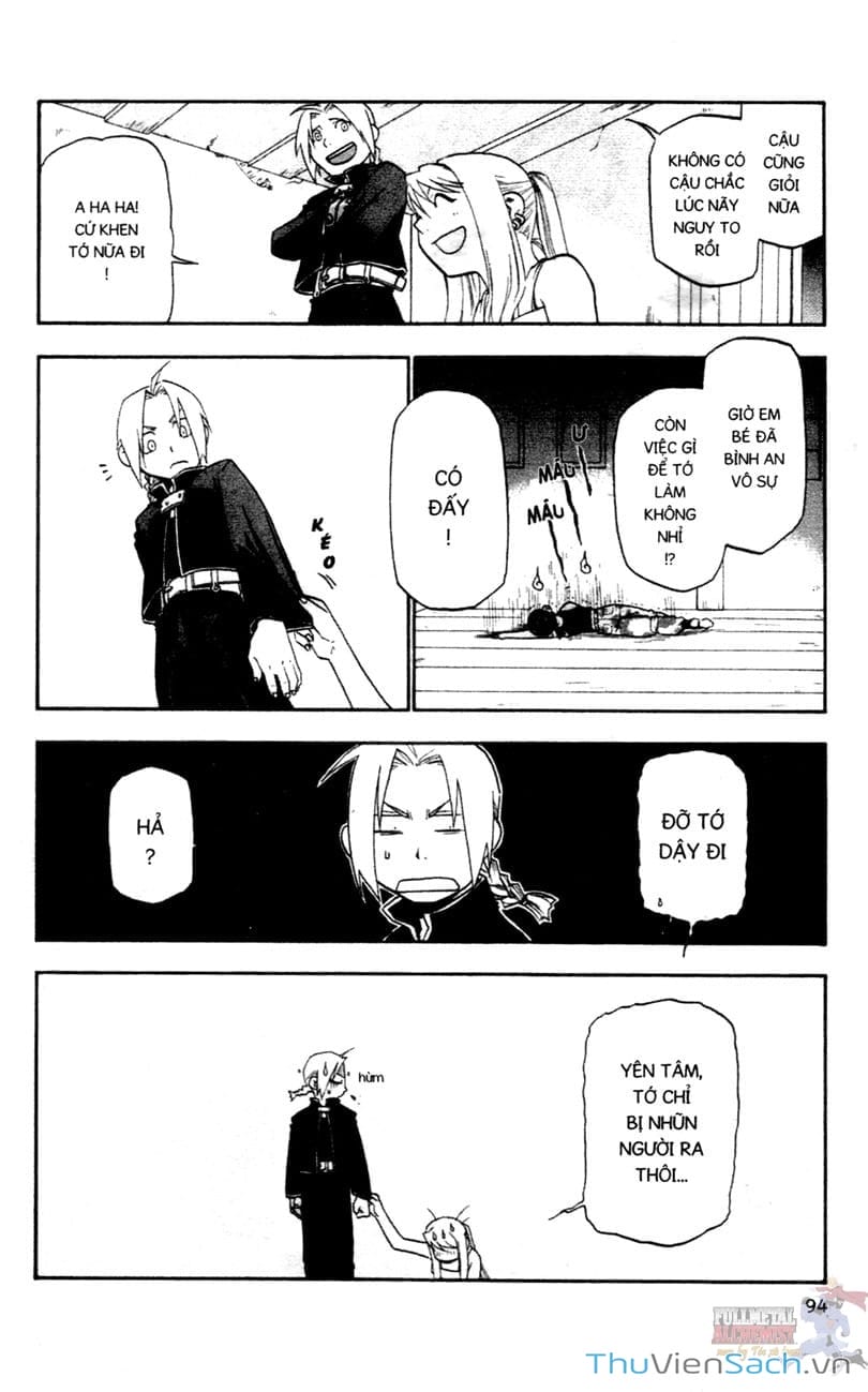 Truyện Tranh Giả Kim Thuật Sư trang 4