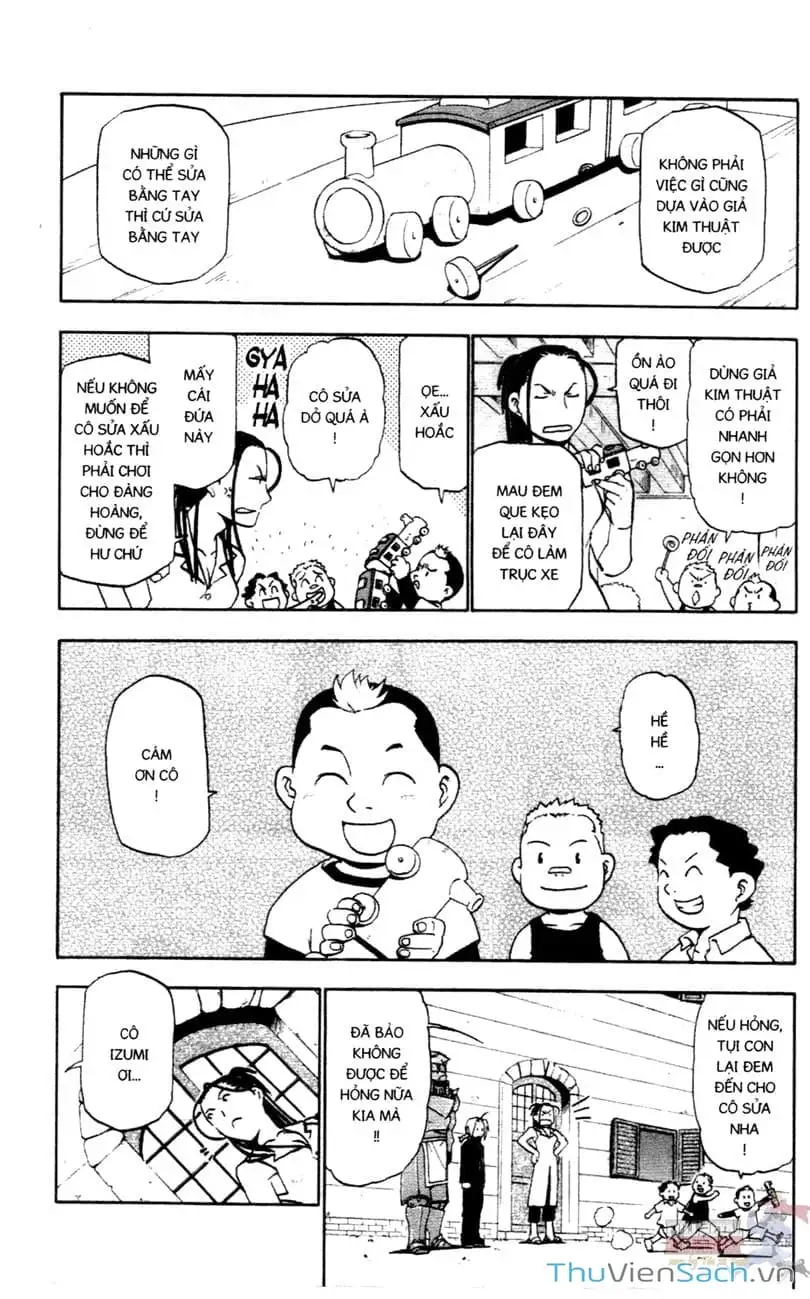 Truyện Tranh Giả Kim Thuật Sư trang 4