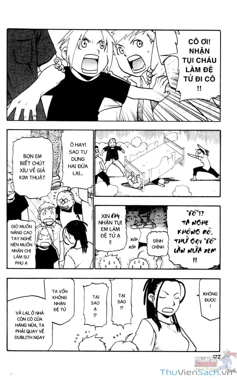 Truyện Tranh Giả Kim Thuật Sư trang 4