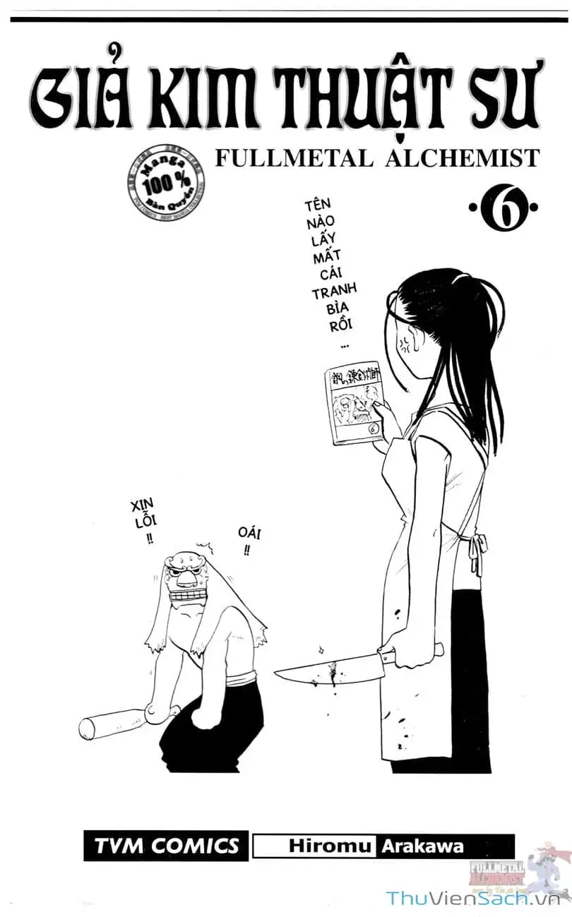 Truyện Tranh Giả Kim Thuật Sư trang 4
