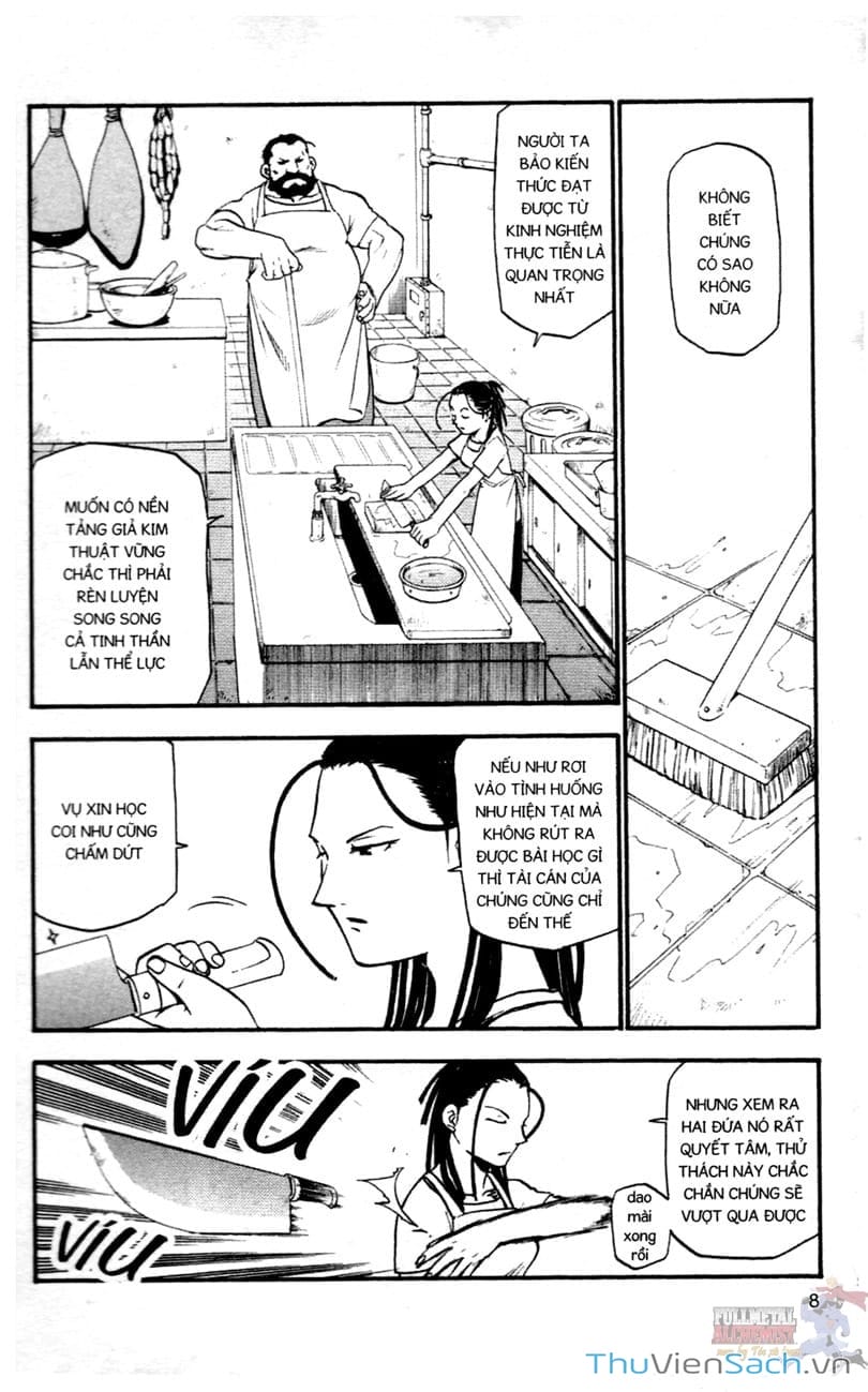 Truyện Tranh Giả Kim Thuật Sư trang 4