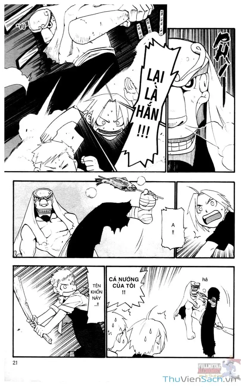 Truyện Tranh Giả Kim Thuật Sư trang 4