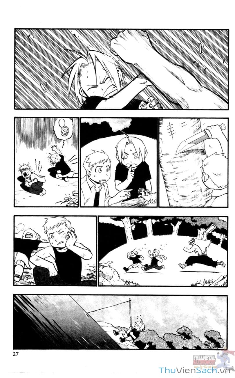 Truyện Tranh Giả Kim Thuật Sư trang 4