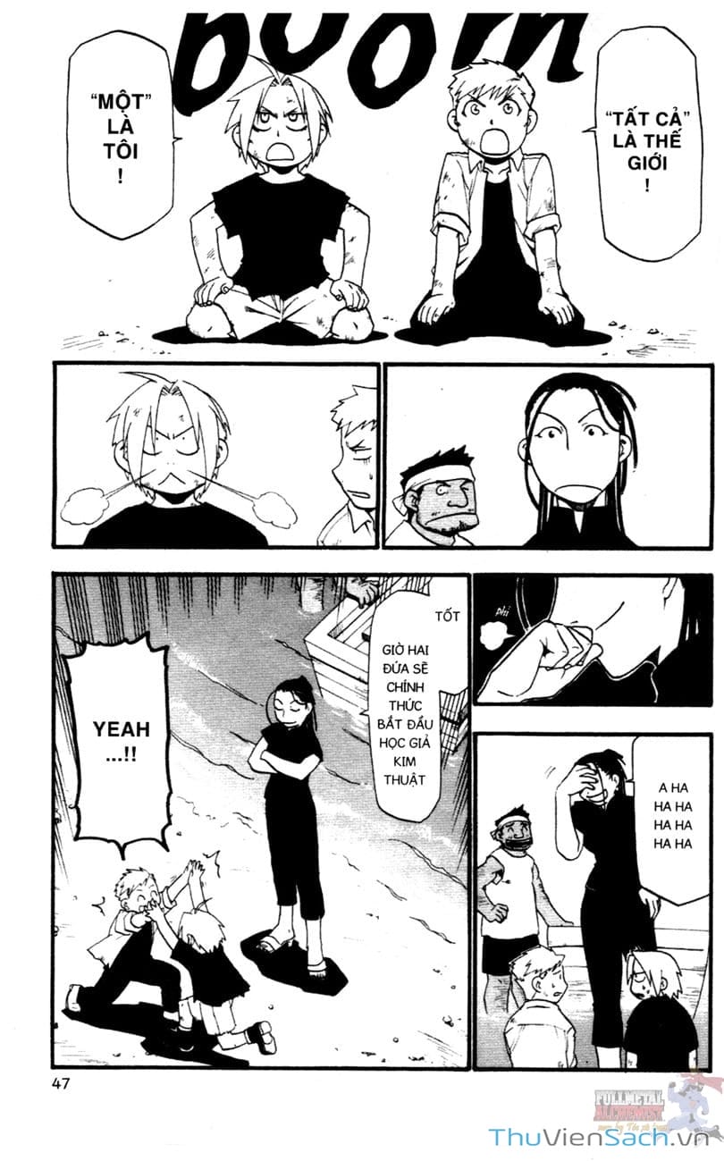 Truyện Tranh Giả Kim Thuật Sư trang 4