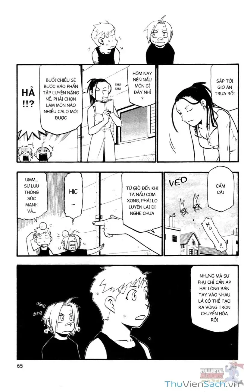 Truyện Tranh Giả Kim Thuật Sư trang 4